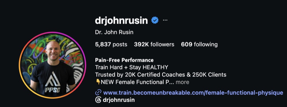 Dr John Rusin